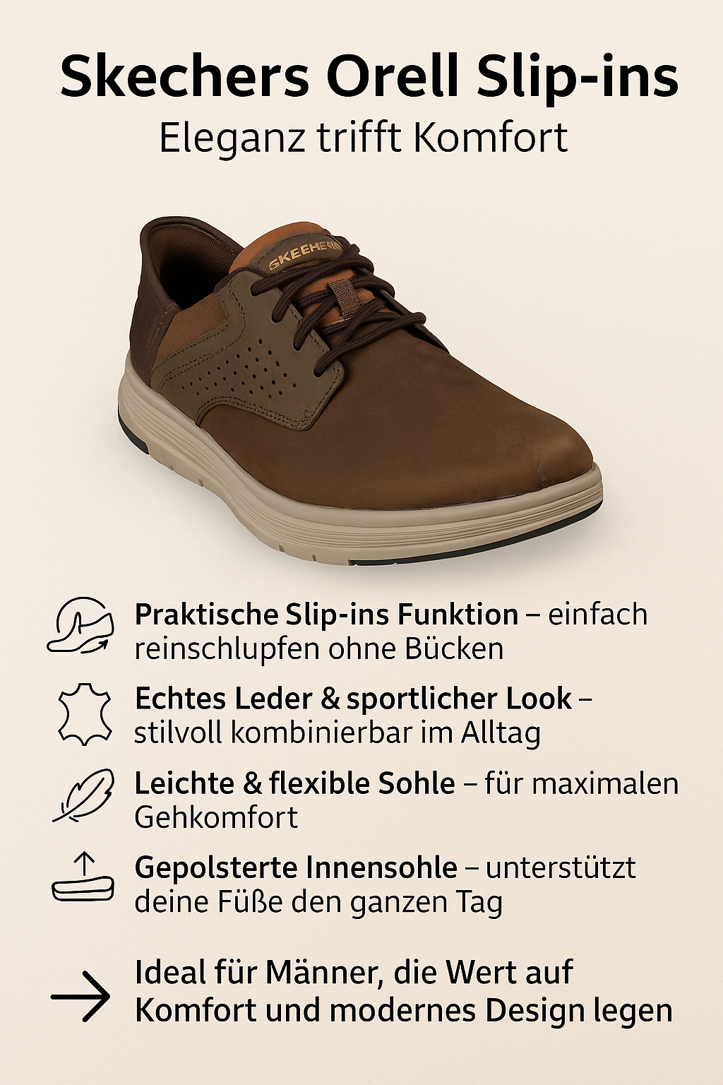 SLIP INS... Eleganz trifft Komfort - Orell Yates