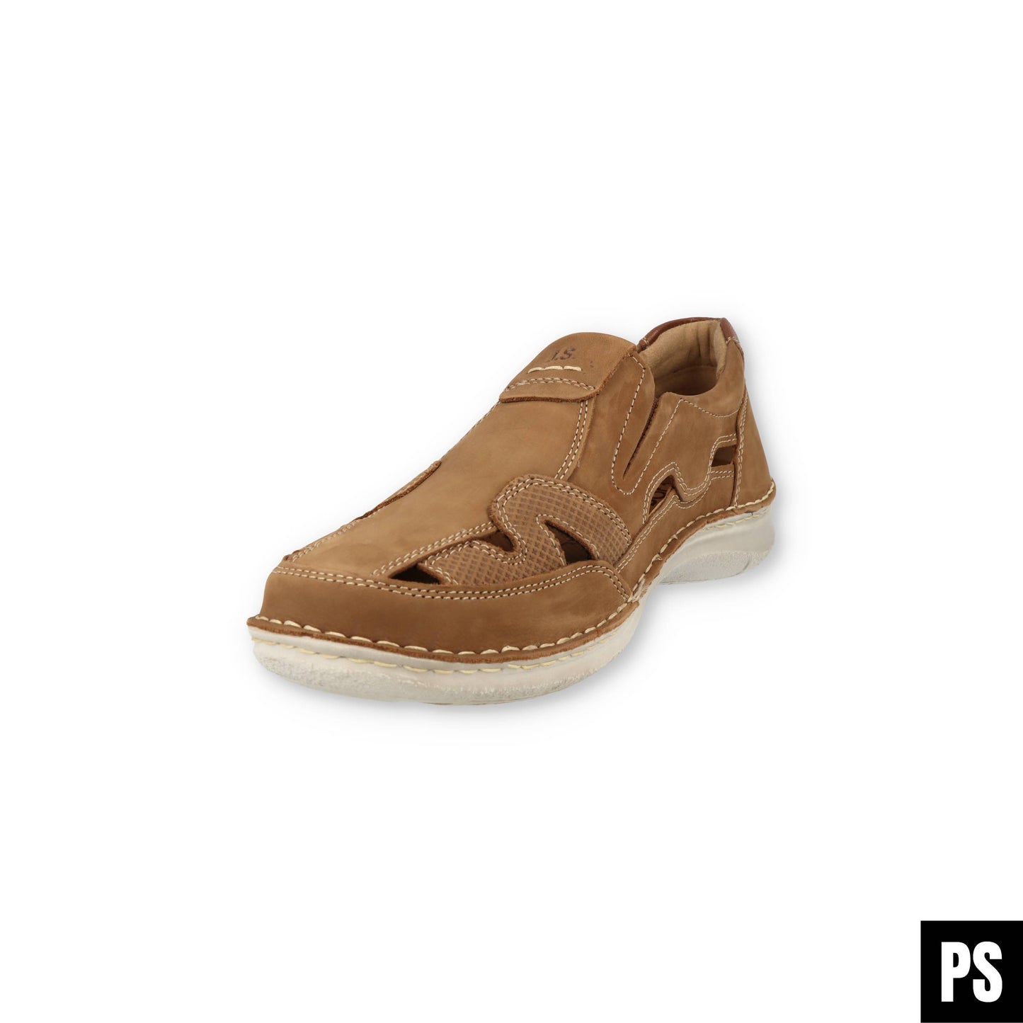 Josef Seibel Anvers 77 Nubuk Kombi Brazil Herrenschuh Slipper