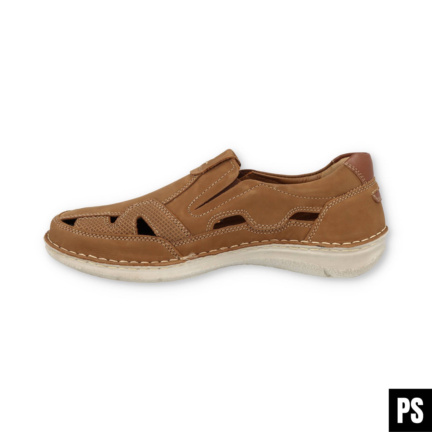 Josef Seibel Anvers 77 Nubuk Kombi Brazil Herrenschuh Slipper