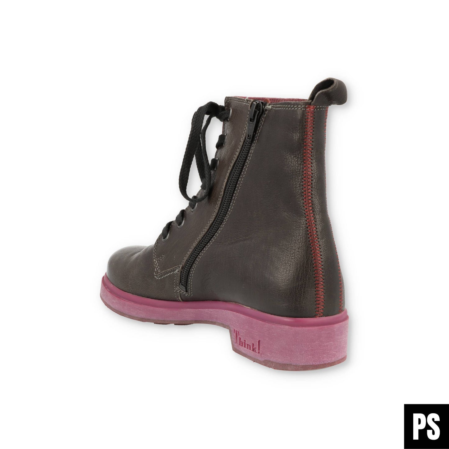 Think! Cogita Vulcano Goat Damenschuh Schnürer Weite F1/2 Stiefelette