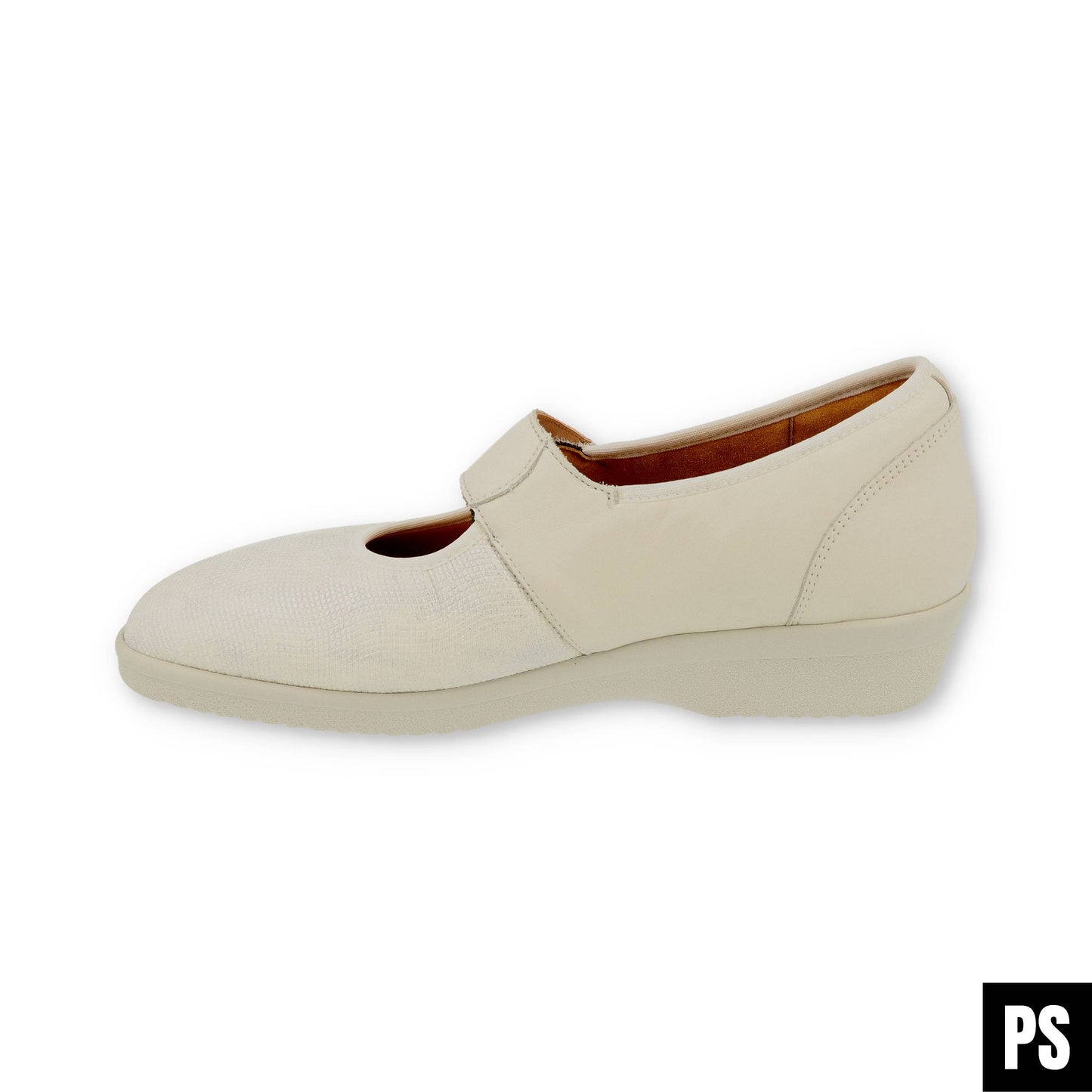 Ganter Damenschuh Sensitiv Stretch Ballerina offwhite Inge