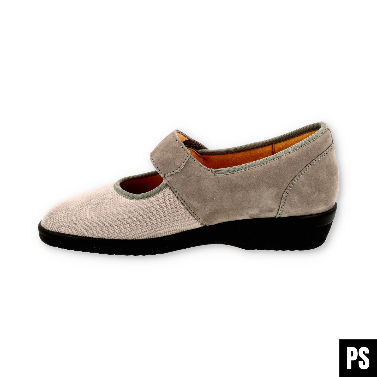 Ganter Damenschuh Sensitiv Stretch Ballerina graphit Inge