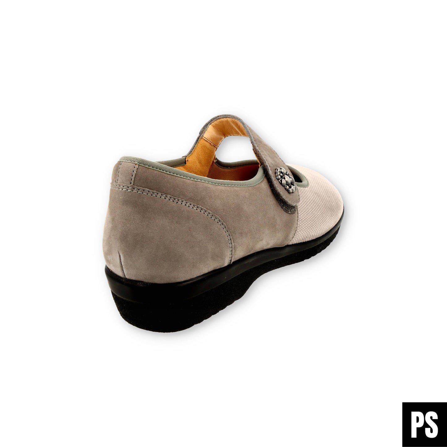 Ganter Damenschuh Sensitiv Stretch Ballerina graphit Inge