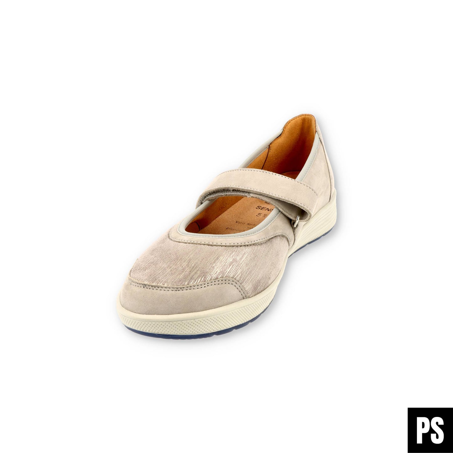 Ganter Klara lightgrey Nubuck Stretch Sensitiv Damenschuh