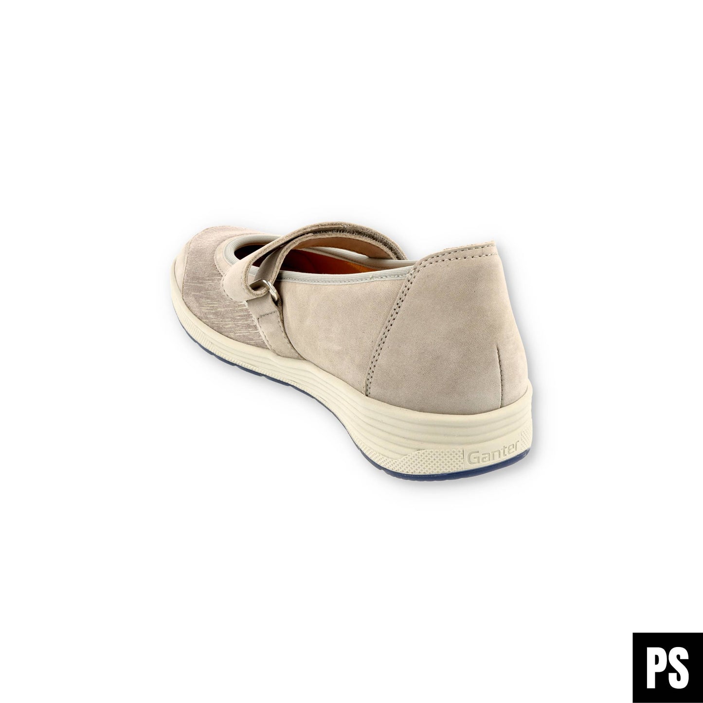 Ganter Klara lightgrey Nubuck Stretch Sensitiv Damenschuh