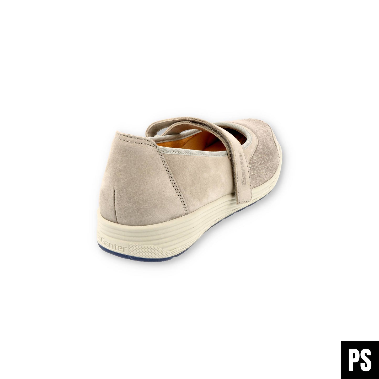 Ganter Klara lightgrey Nubuck Stretch Sensitiv Damenschuh