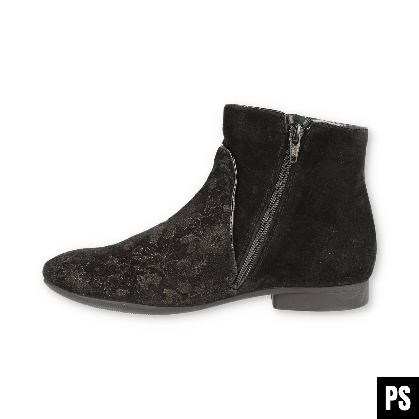 Think! Guad2 schwarz Kombi Damenschuh Weite F1/2 Stiefelette