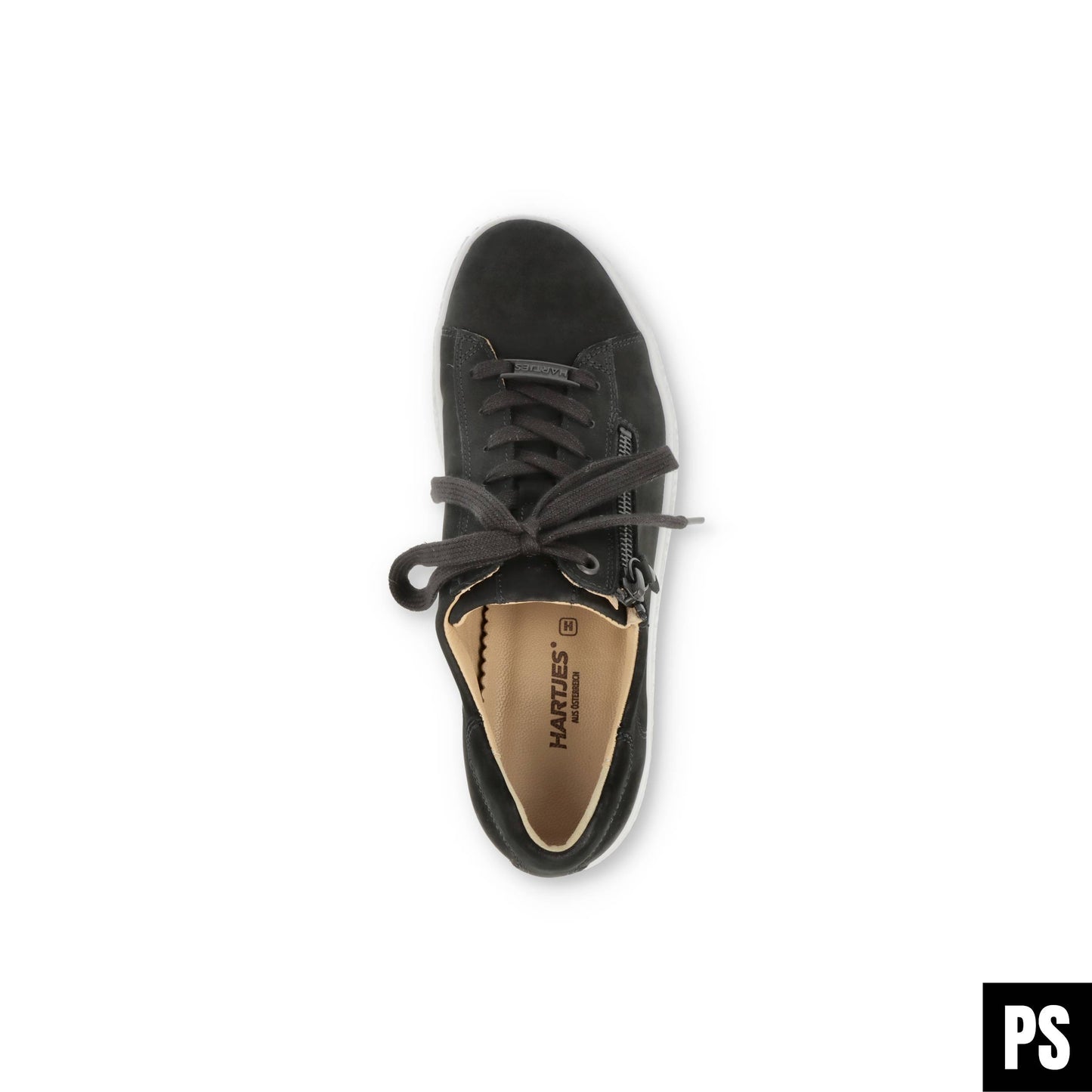 Hartjes Sneaker Phil Shoe Black Damen Wechselfußbett nachhaltig produziert