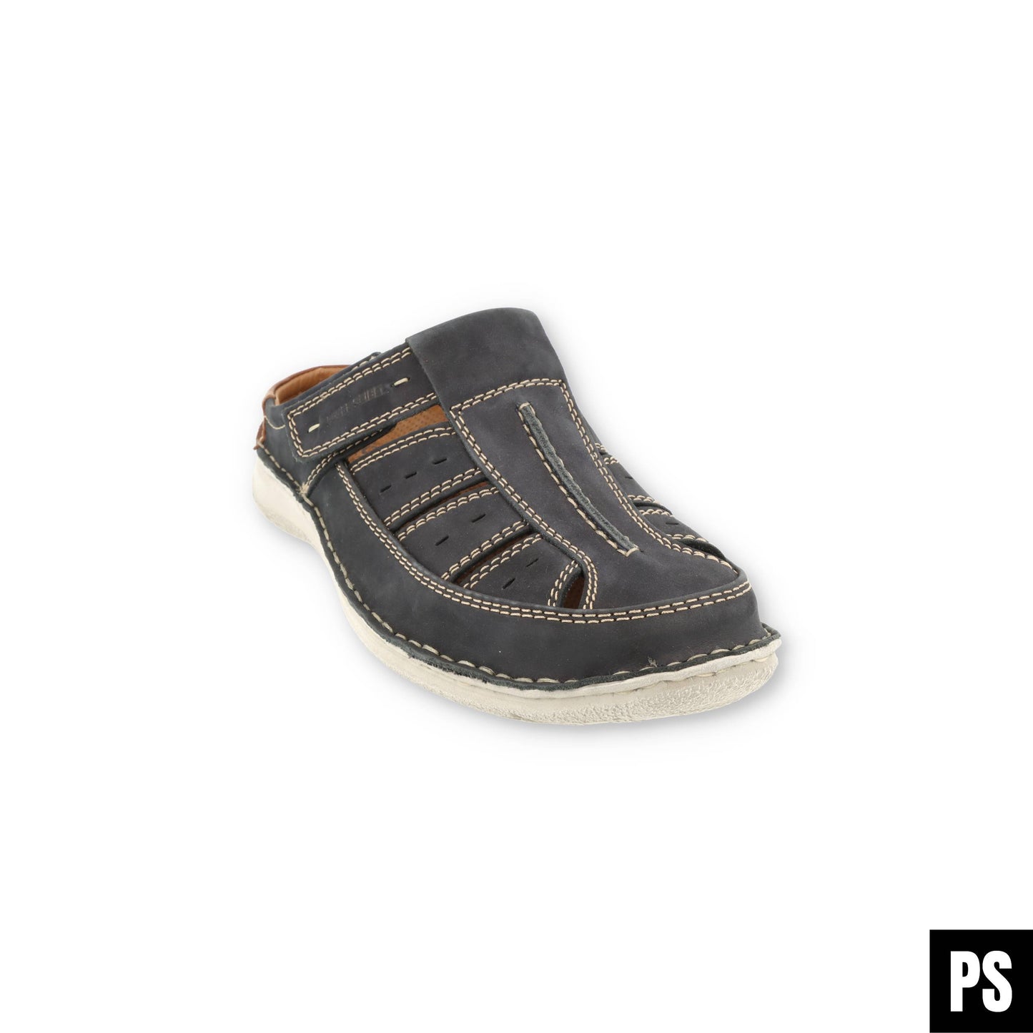 Josef Seibel Anvers 76 Indigo Kombi Herrenschuhe Pantolette