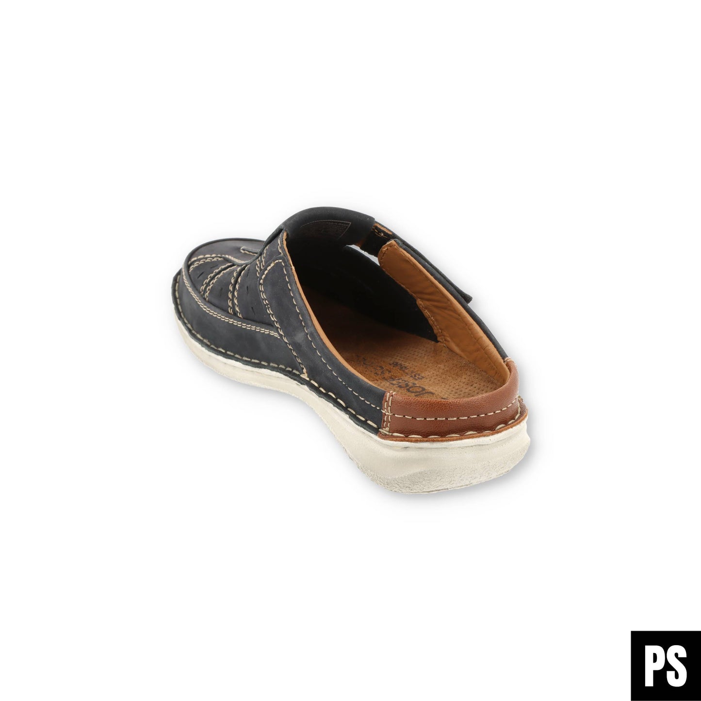 Josef Seibel Anvers 76 Indigo Kombi Herrenschuhe Pantolette