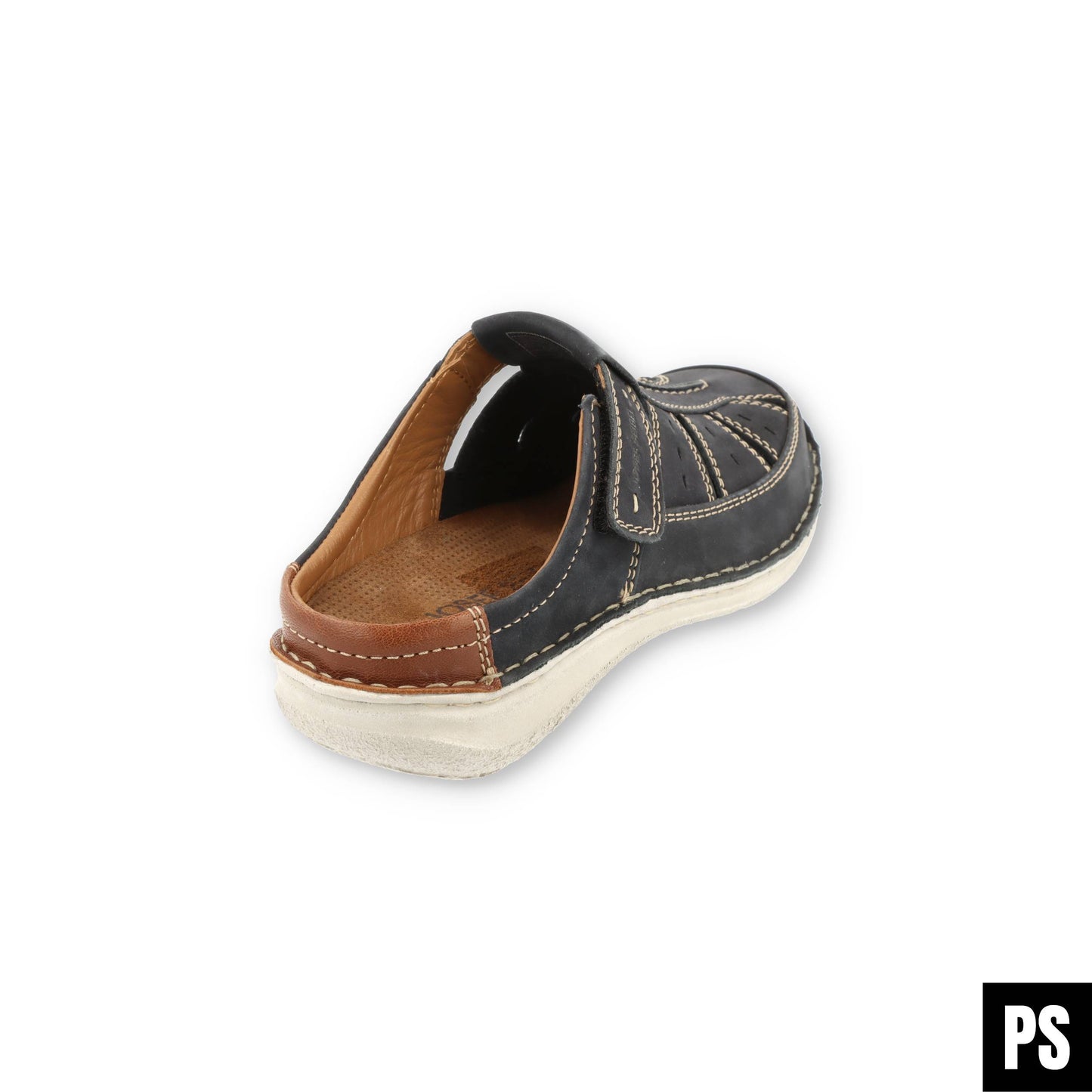 Josef Seibel Anvers 76 Indigo Kombi Herrenschuhe Pantolette