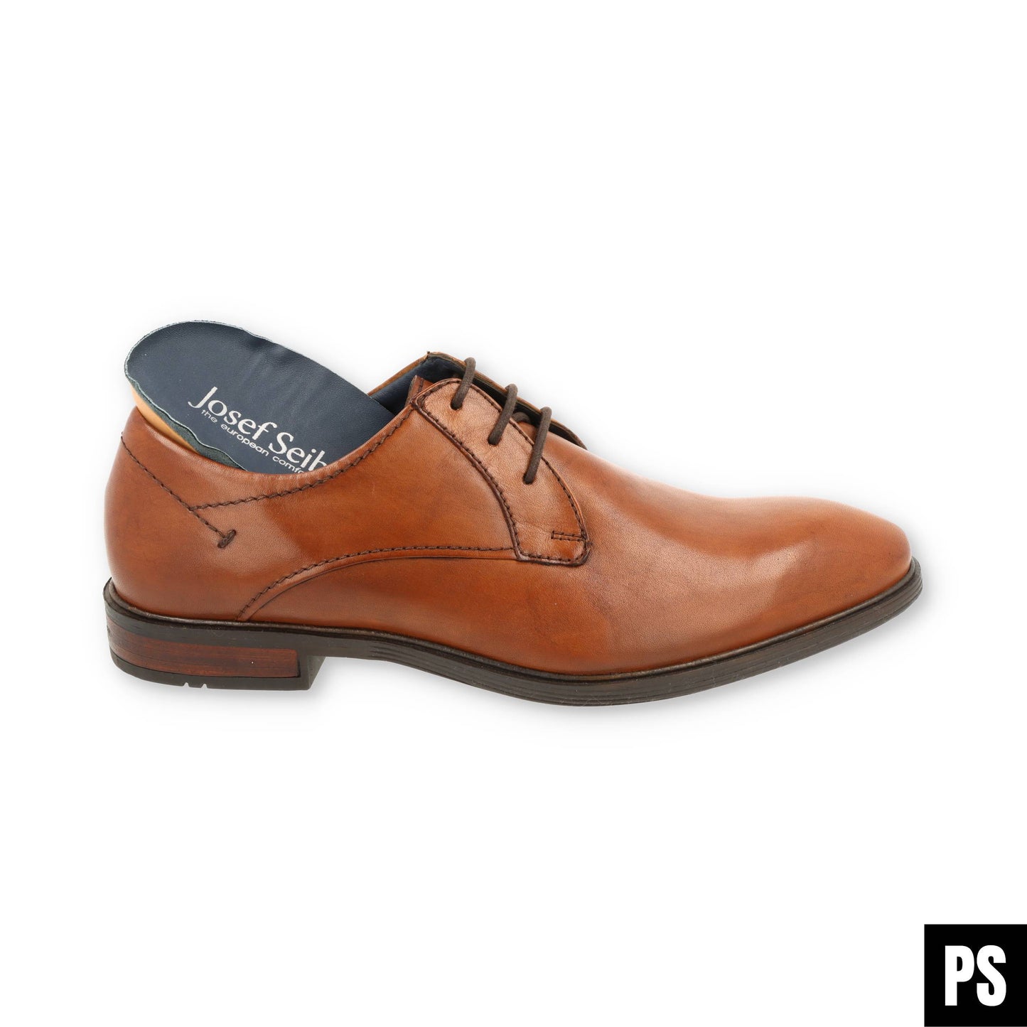 Josef Seibel Jonathan 03 cognac Business Herrenschuh Wechselfußbett