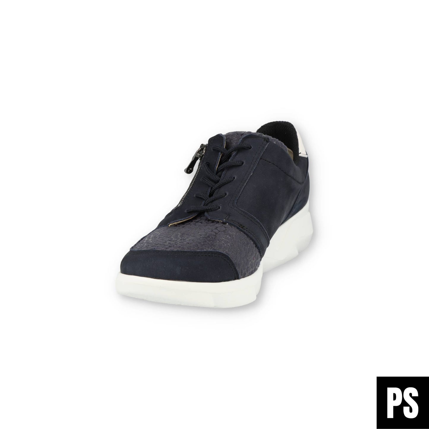 Waldläufer K-Funky Denver Stretch Marine Weiss Damen Halbschuh