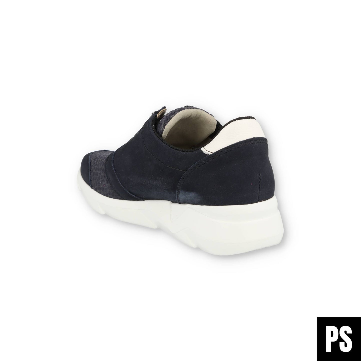 Waldläufer K-Funky Denver Stretch Marine Weiss Damen Halbschuh