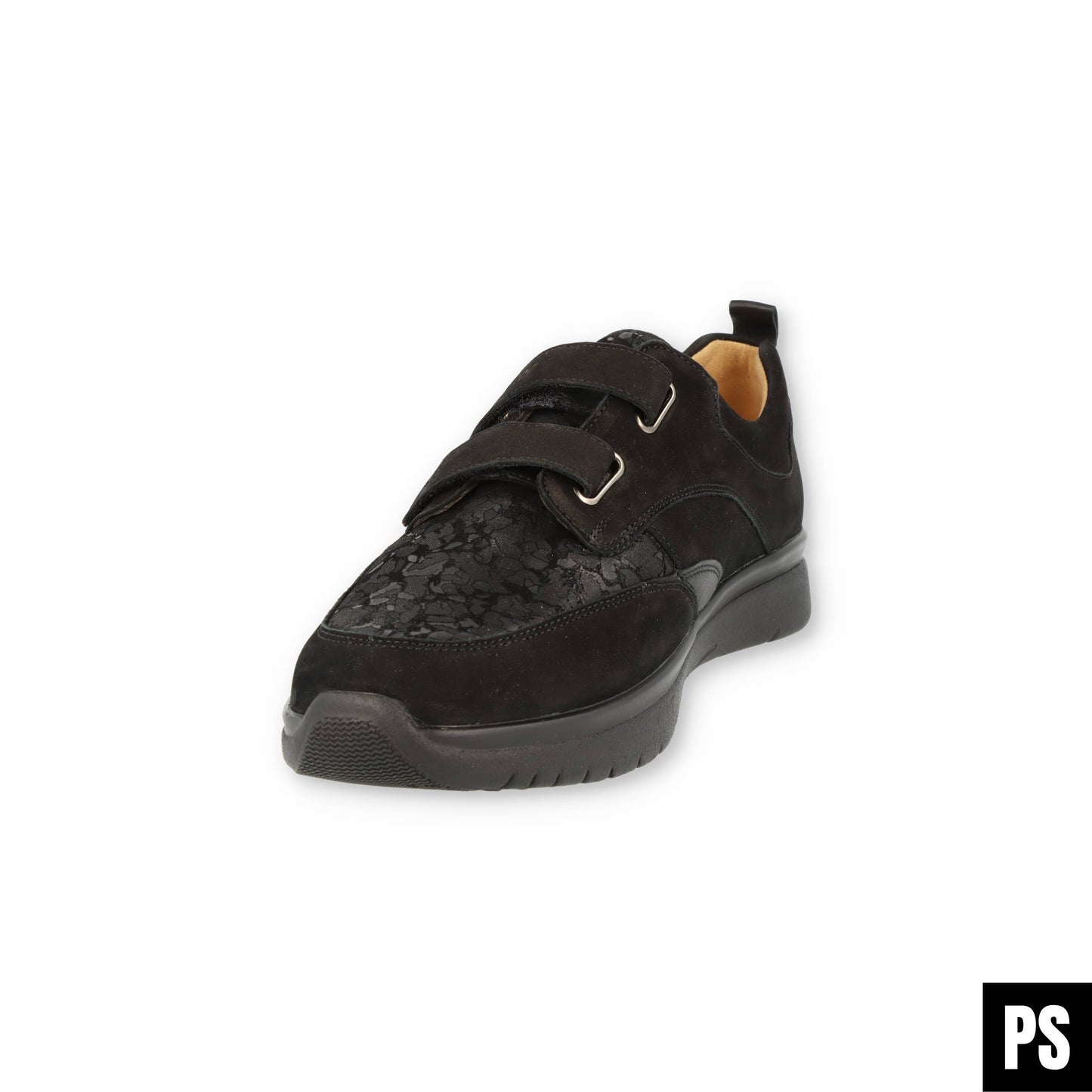 Ganter Sensitiv Kira Stretch schwarz Nubuk Damenschuh Wechselfußbett