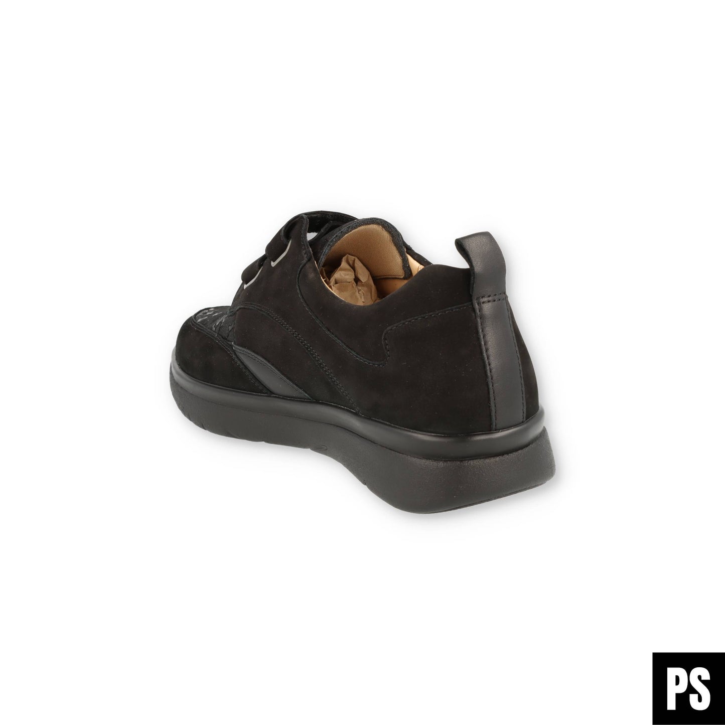 Ganter Sensitiv Kira Stretch schwarz Nubuk Damenschuh Wechselfußbett