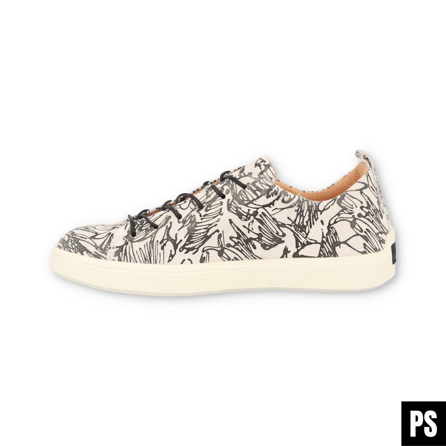 Think! Turna Bianco Kombi Effekt Ink Capra Rustico Damen Sneaker
