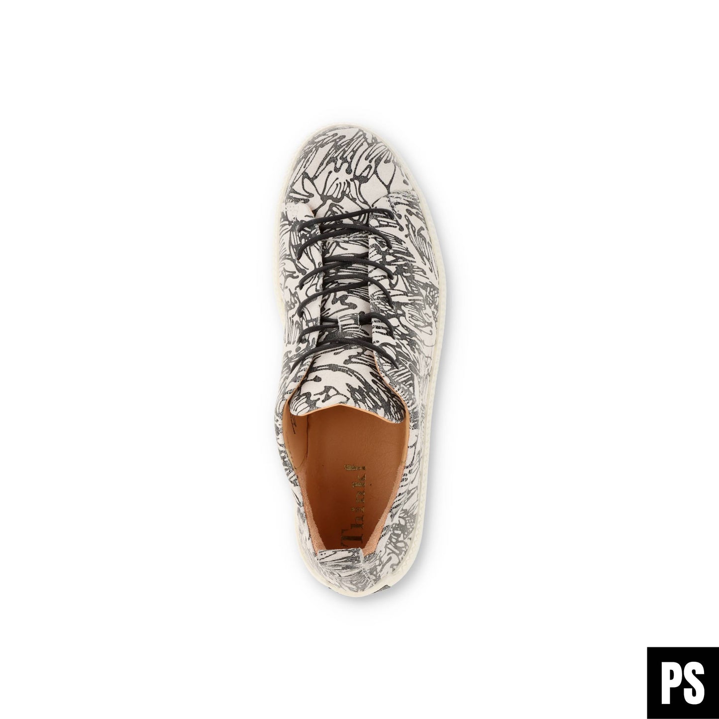 Think! Turna Bianco Kombi Effekt Ink Capra Rustico Damen Sneaker