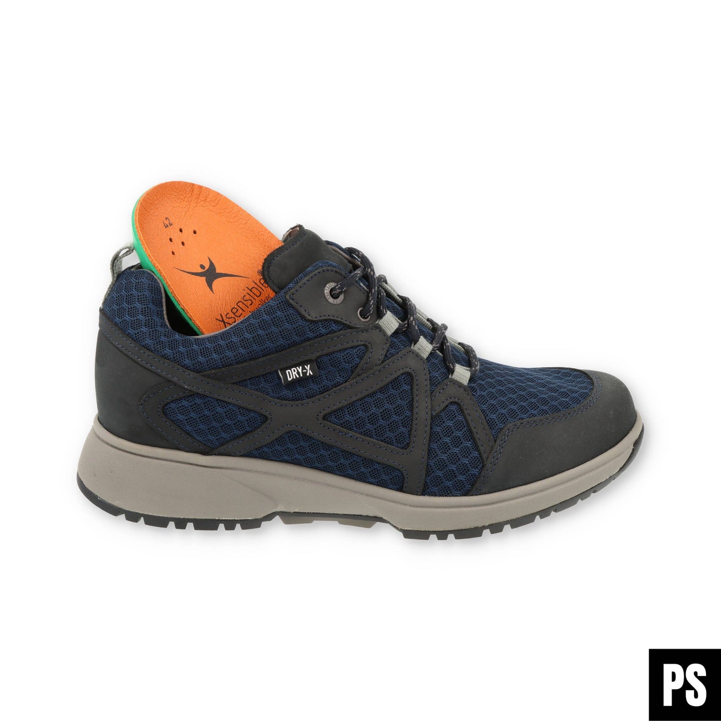 Xsensible Abo Navy Weite H Gesunder Rücken Schuh
