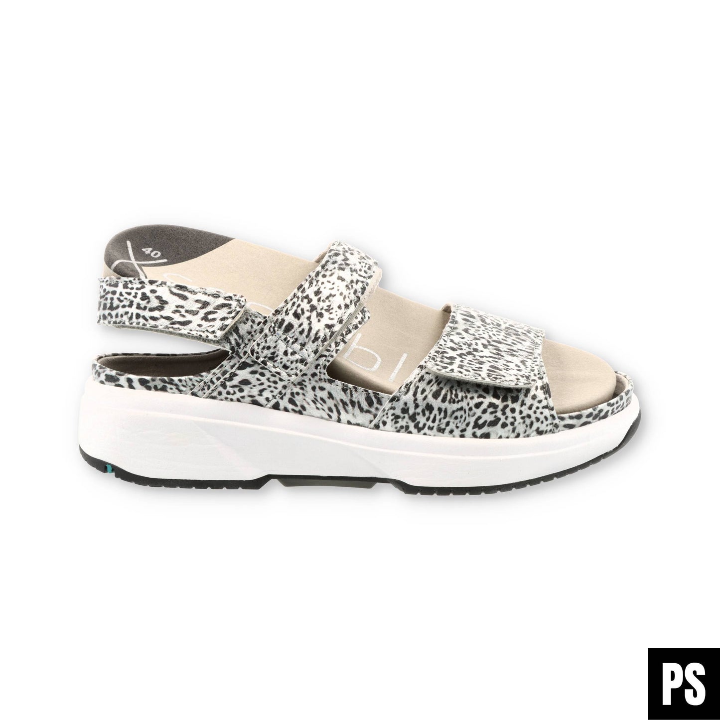 Xsensible Aruba silver Fantasy Sandale Weite GH Gesunder Rücken Schuh