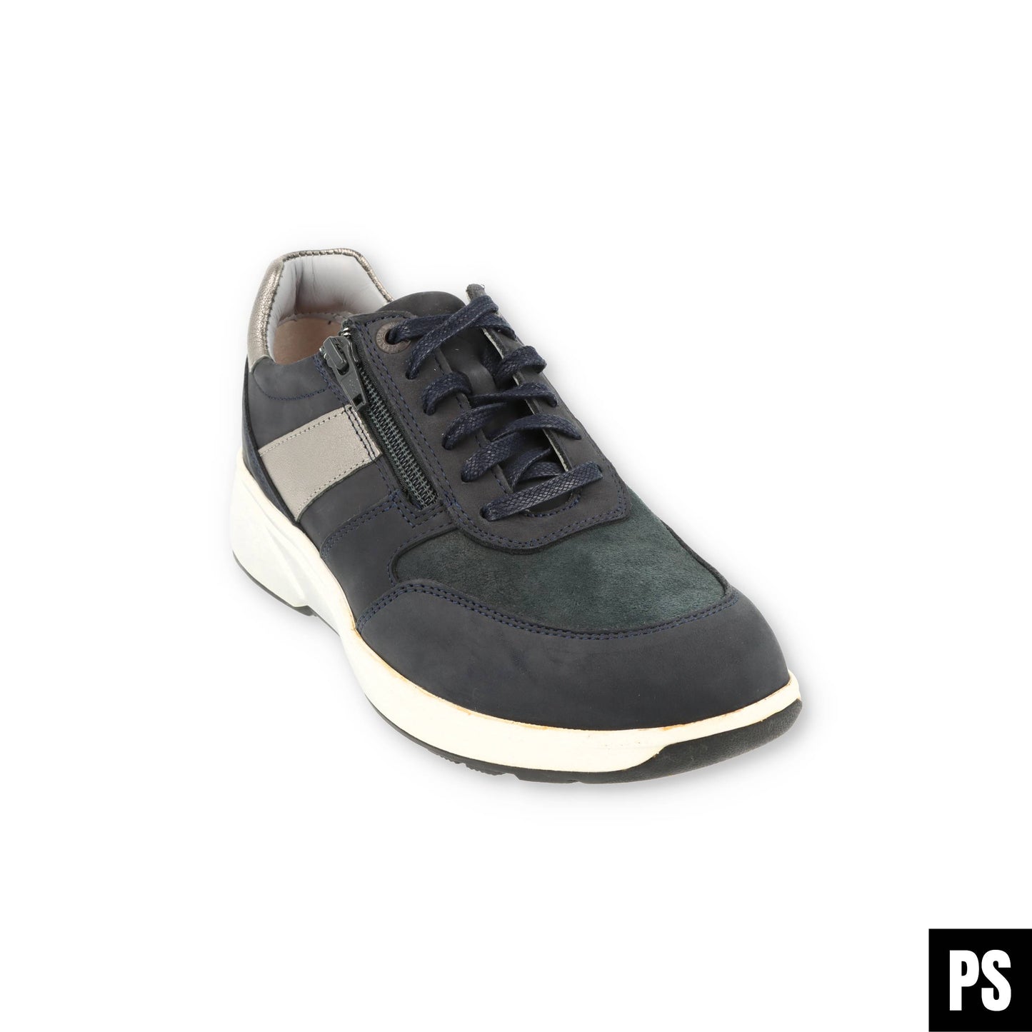 Xsensible Tokio navy blau Weite H Damenschuh Gesunder Rücken Schuh