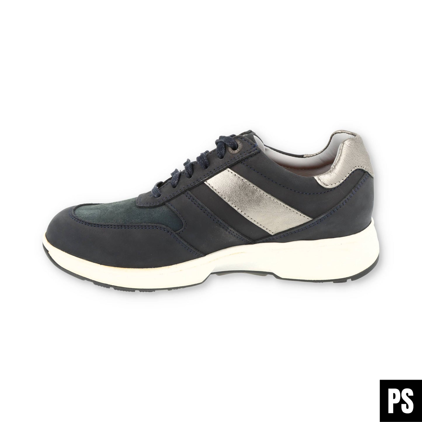 Xsensible Tokio navy blau Weite H Damenschuh Gesunder Rücken Schuh
