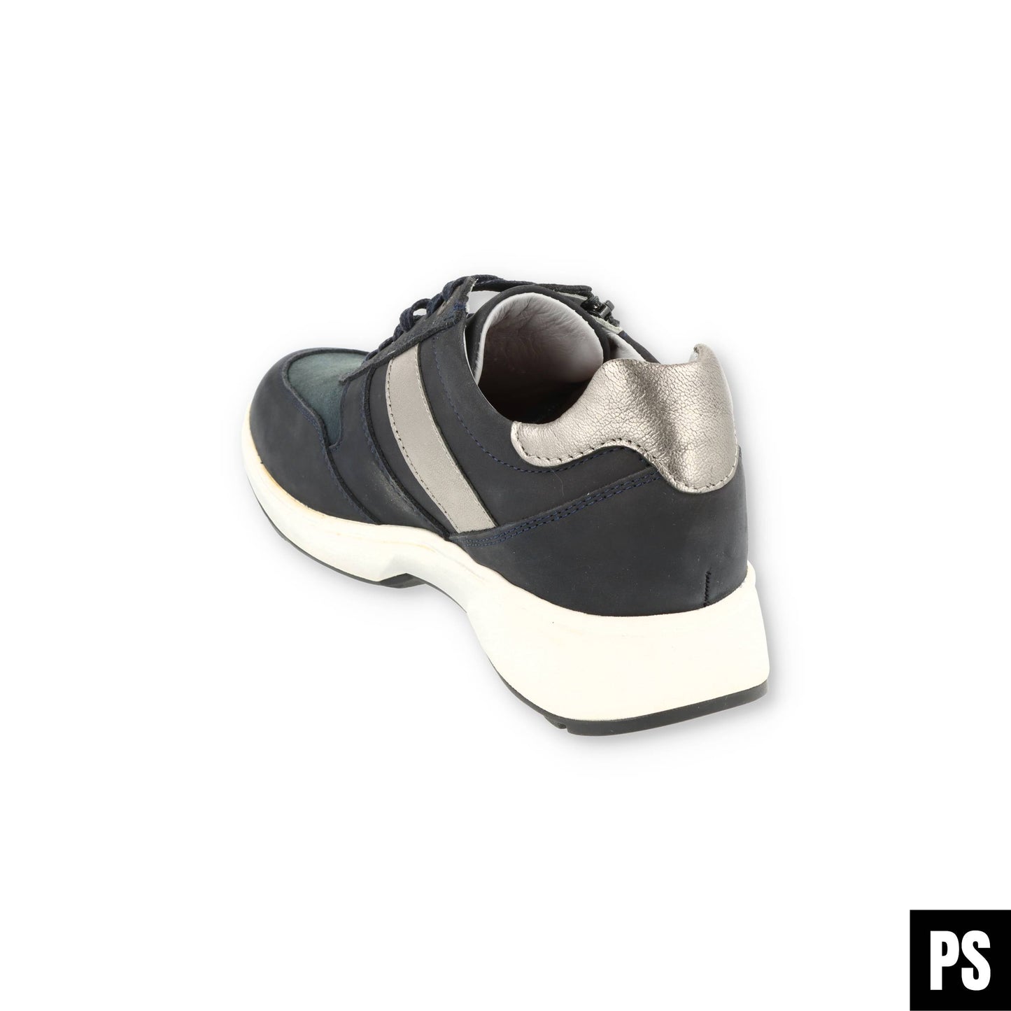 Xsensible Tokio navy blau Weite H Damenschuh Gesunder Rücken Schuh