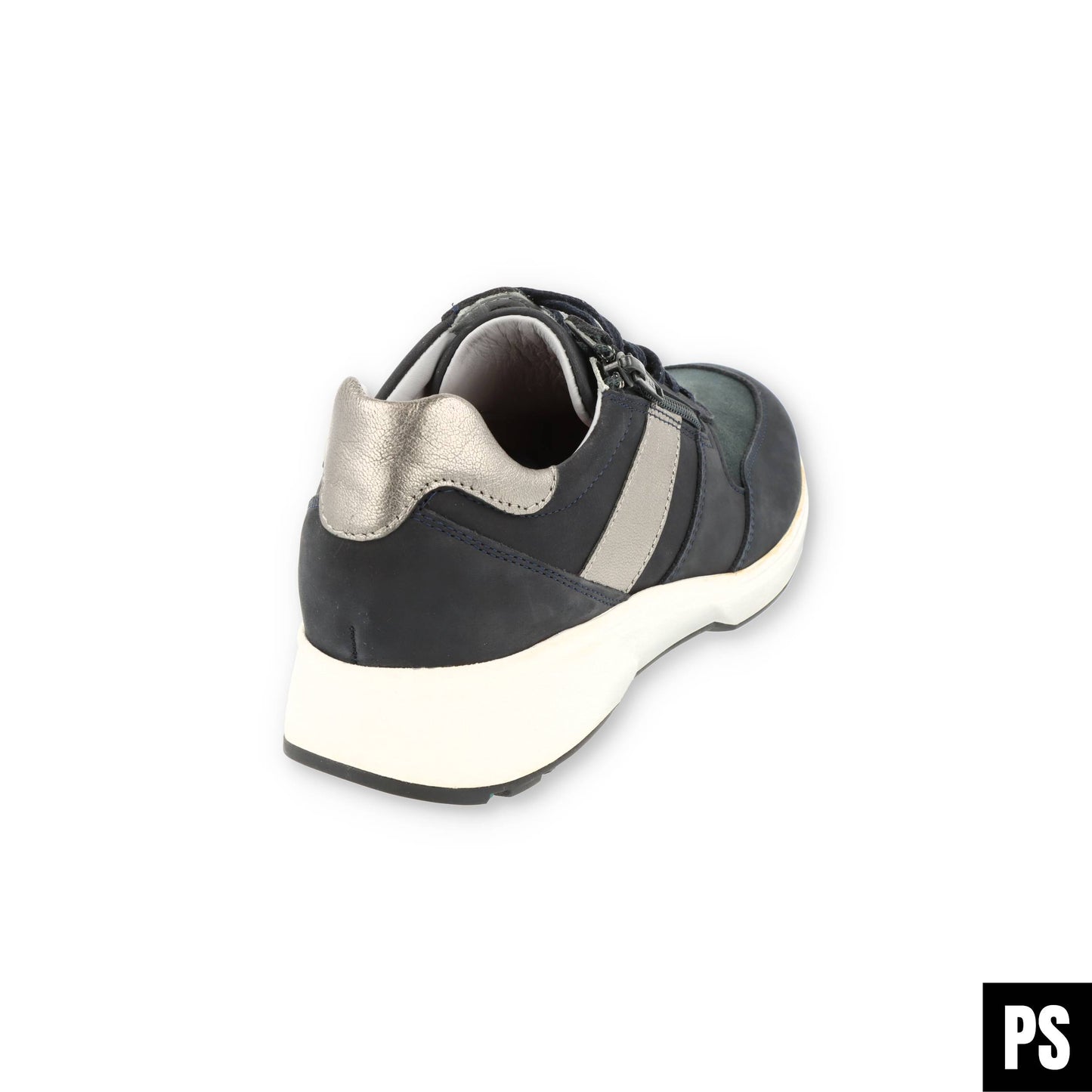 Xsensible Tokio navy blau Weite H Damenschuh Gesunder Rücken Schuh