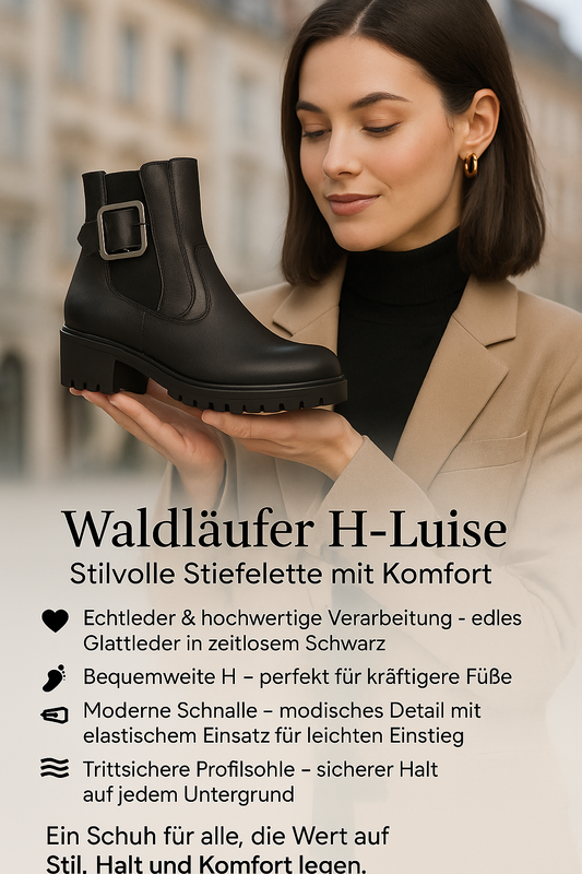 STILVOLLE STIEFELETTE MIT KOMFORT - Luise
