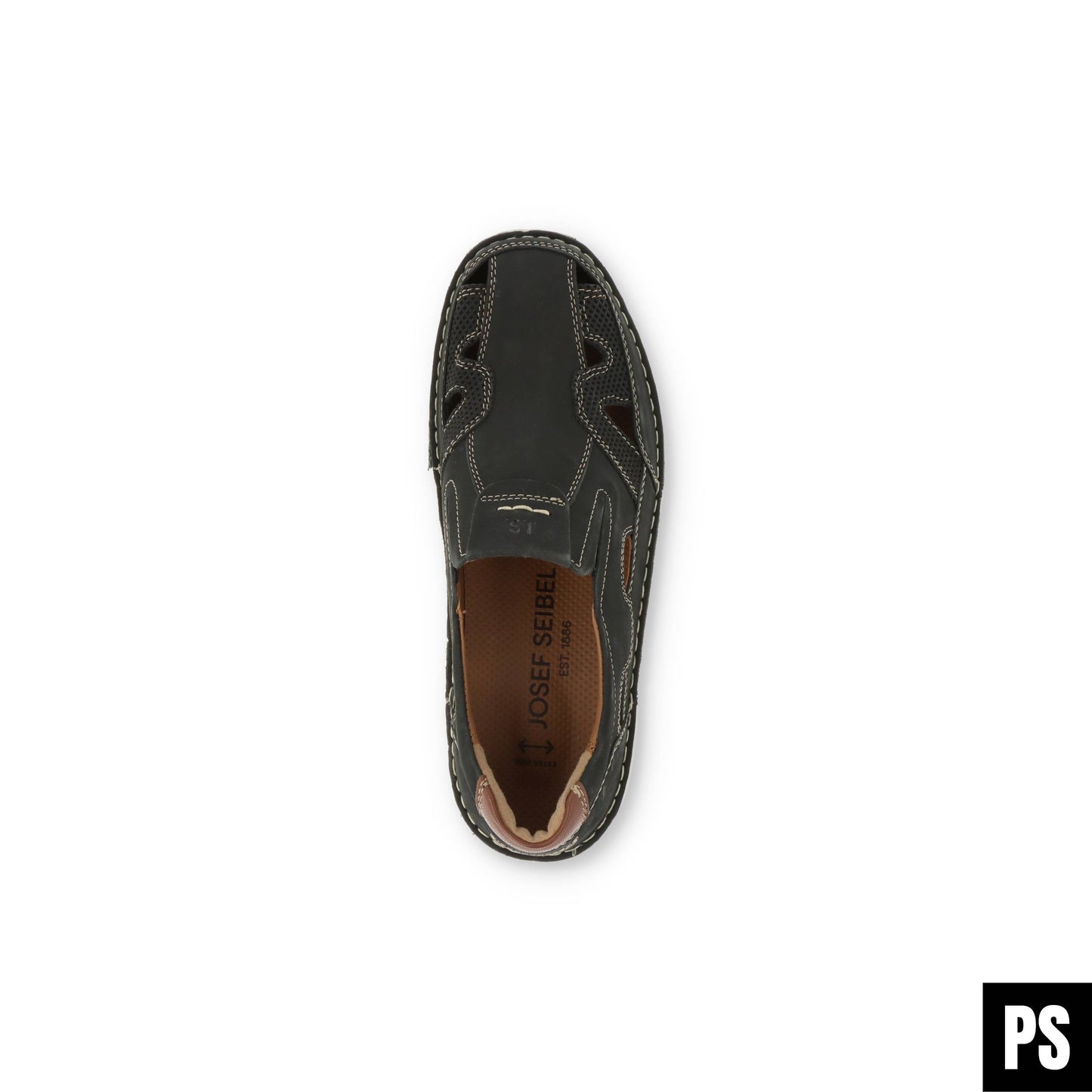 Josef Seibel Anvers 77 ocean Herrenschuh Slipper Weite K