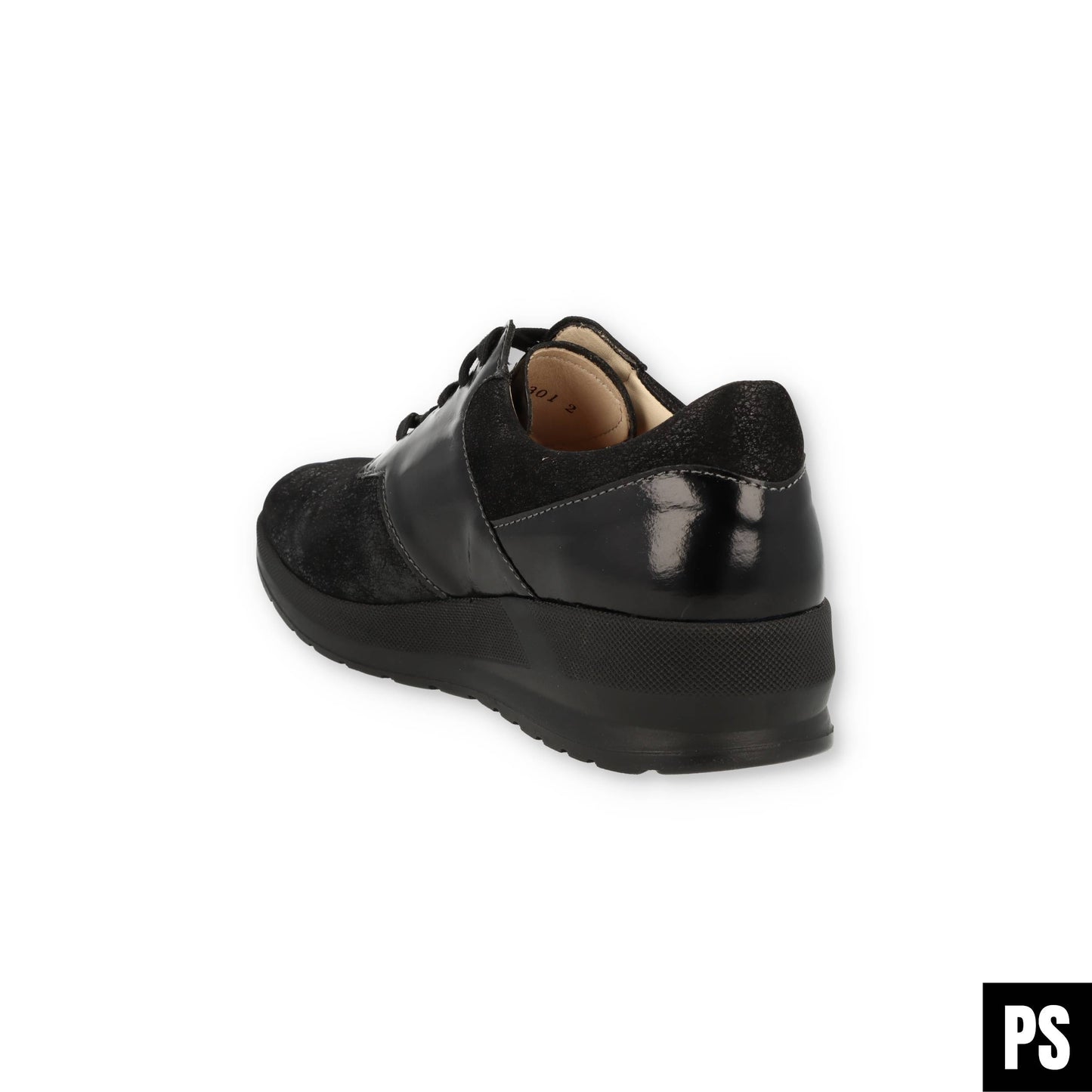 Finn Comfort Caino Stretch Schwarz Damen Halbschuh