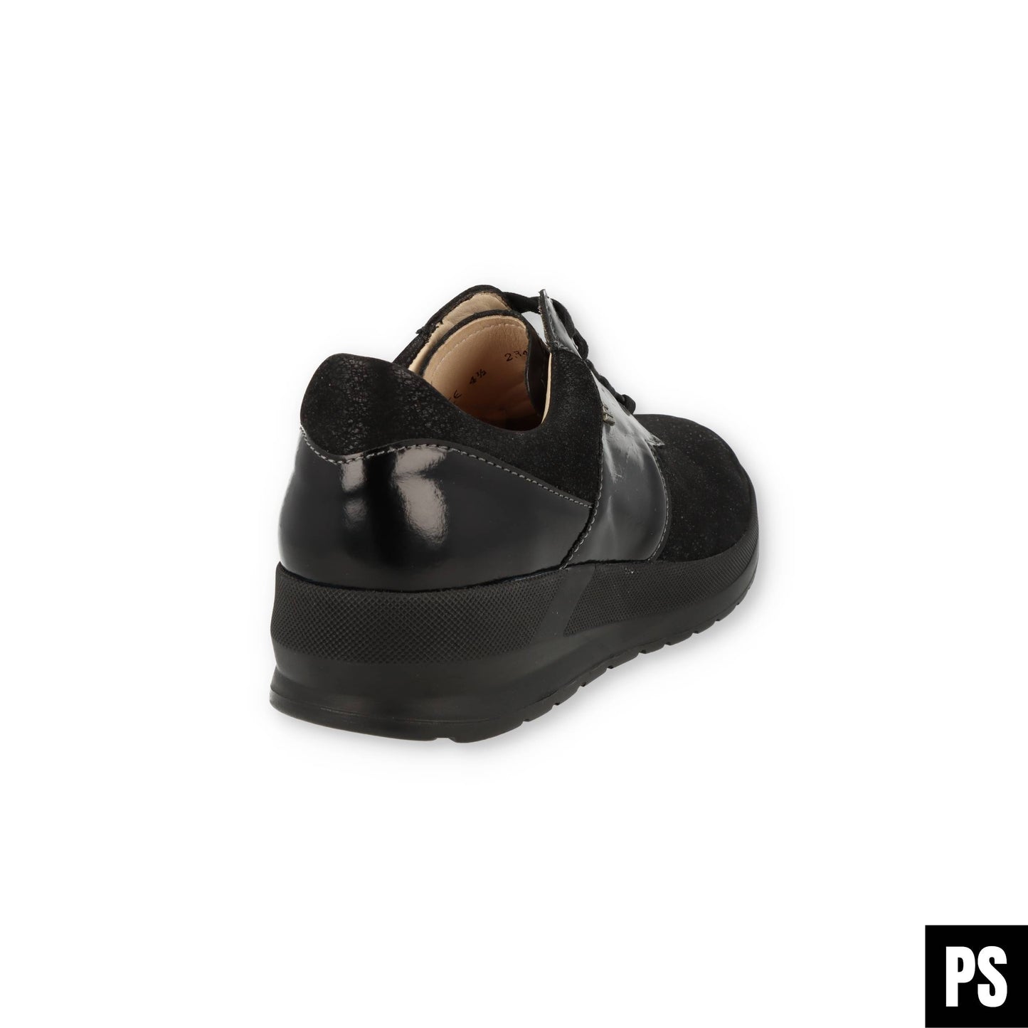 Finn Comfort Caino Stretch Schwarz Damen Halbschuh
