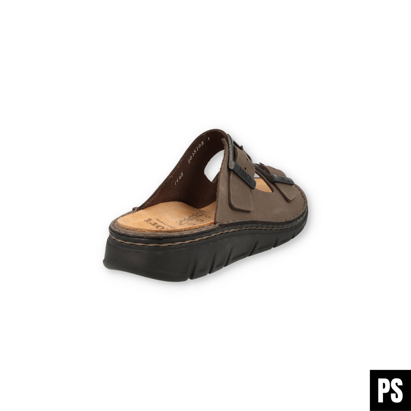 Finn Comfort Cayman-S Neptun Elefante Herren Pantolette