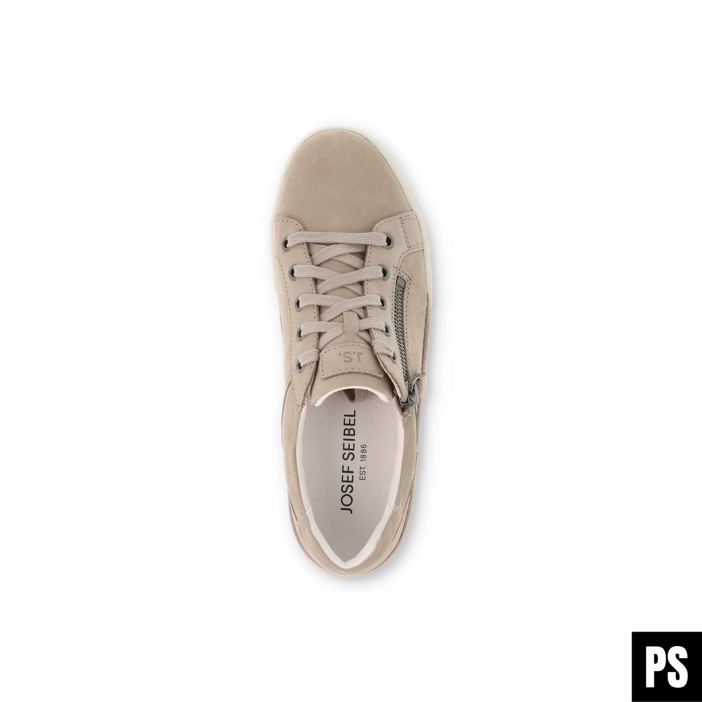 JOSEF SEIBEL Claire 03 Campa Nubuk grau Damen Sneaker