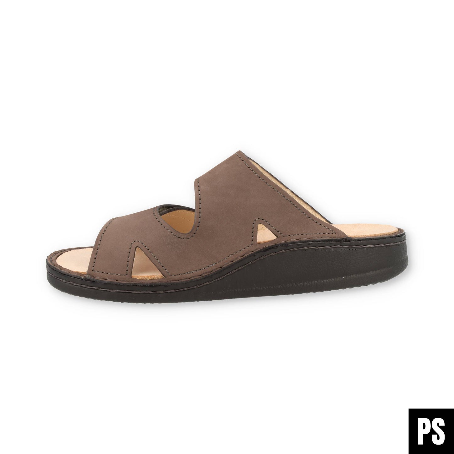 Finn Comfort Danzig Elefante Herren Pantolette Hausschuh Wechselfußbett
