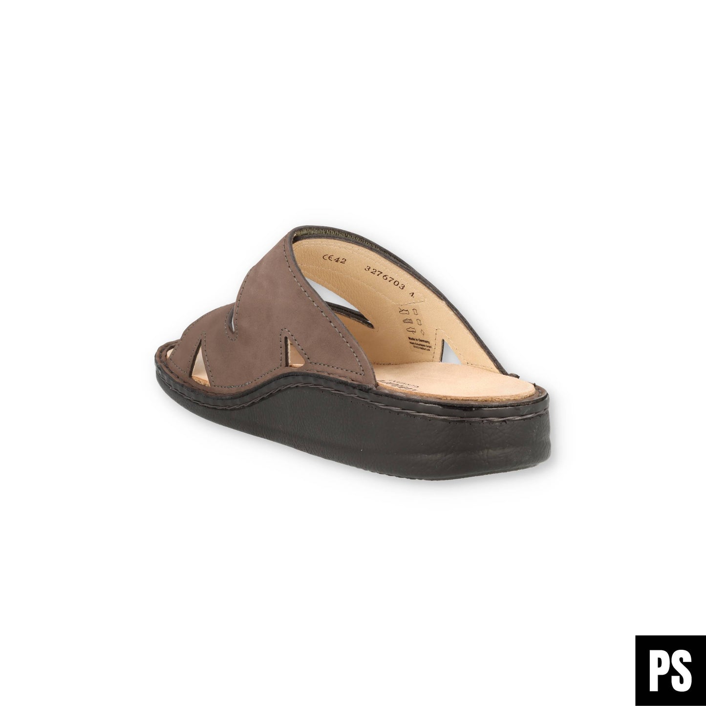 Finn Comfort Danzig Elefante Herren Pantolette Hausschuh Wechselfußbett