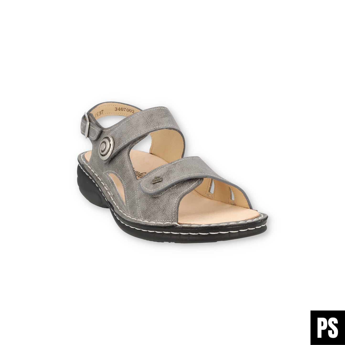 Finn Comfort Denia Grey Monroe Damen Sandalette