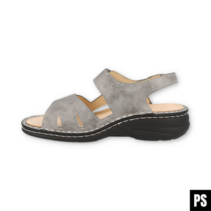 Finn Comfort Denia Grey Monroe Damen Sandalette