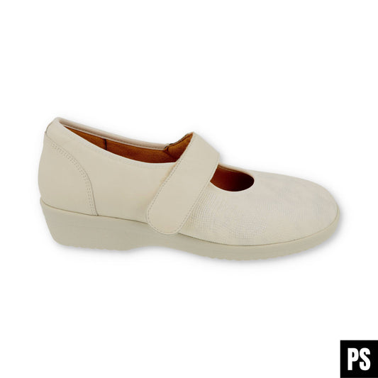 Ganter Damenschuh Sensitiv Stretch Ballerina offwhite Inge