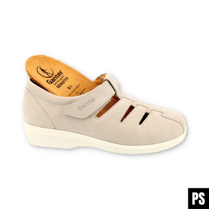Ganter Damenschuh Sensitiv lightgrey Nubuk Inge
