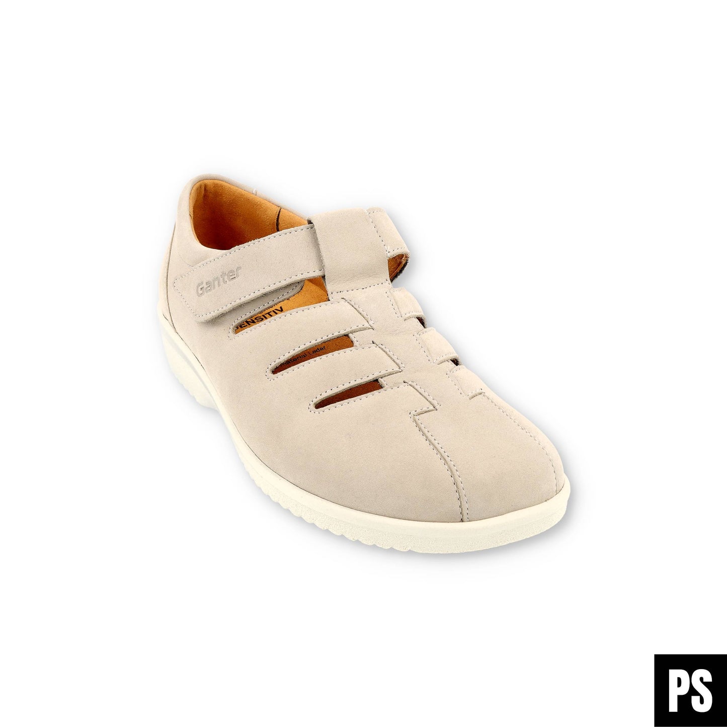 Ganter Damenschuh Sensitiv lightgrey Nubuk Inge