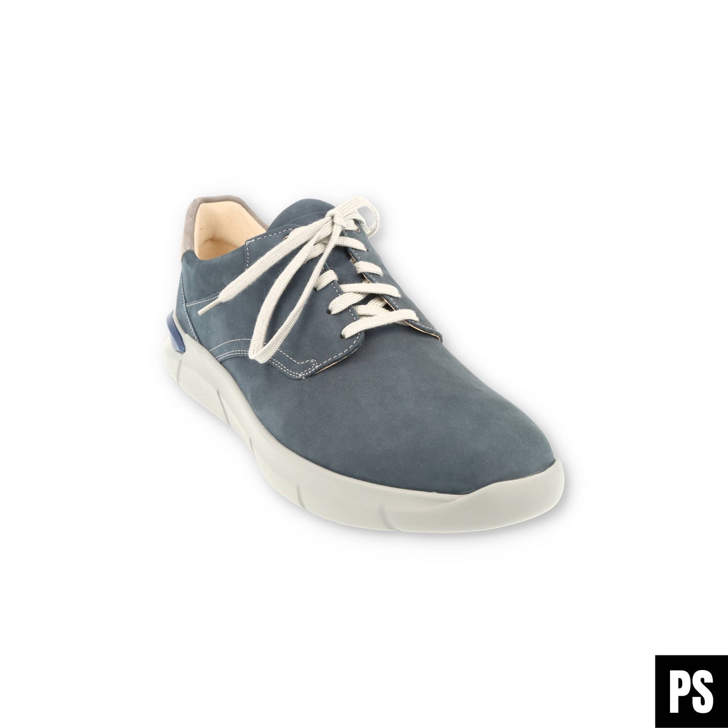 Ganter Georg blau Nubuk Herrenschuh Leichtlauf Sohle