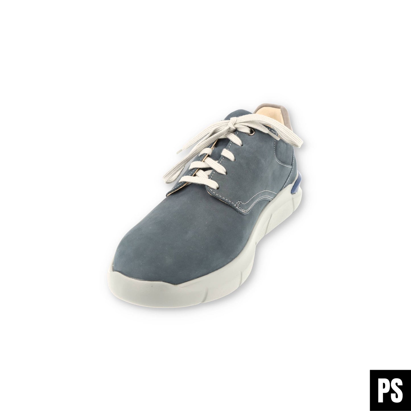 Ganter Georg blau Nubuk Herrenschuh Leichtlauf Sohle