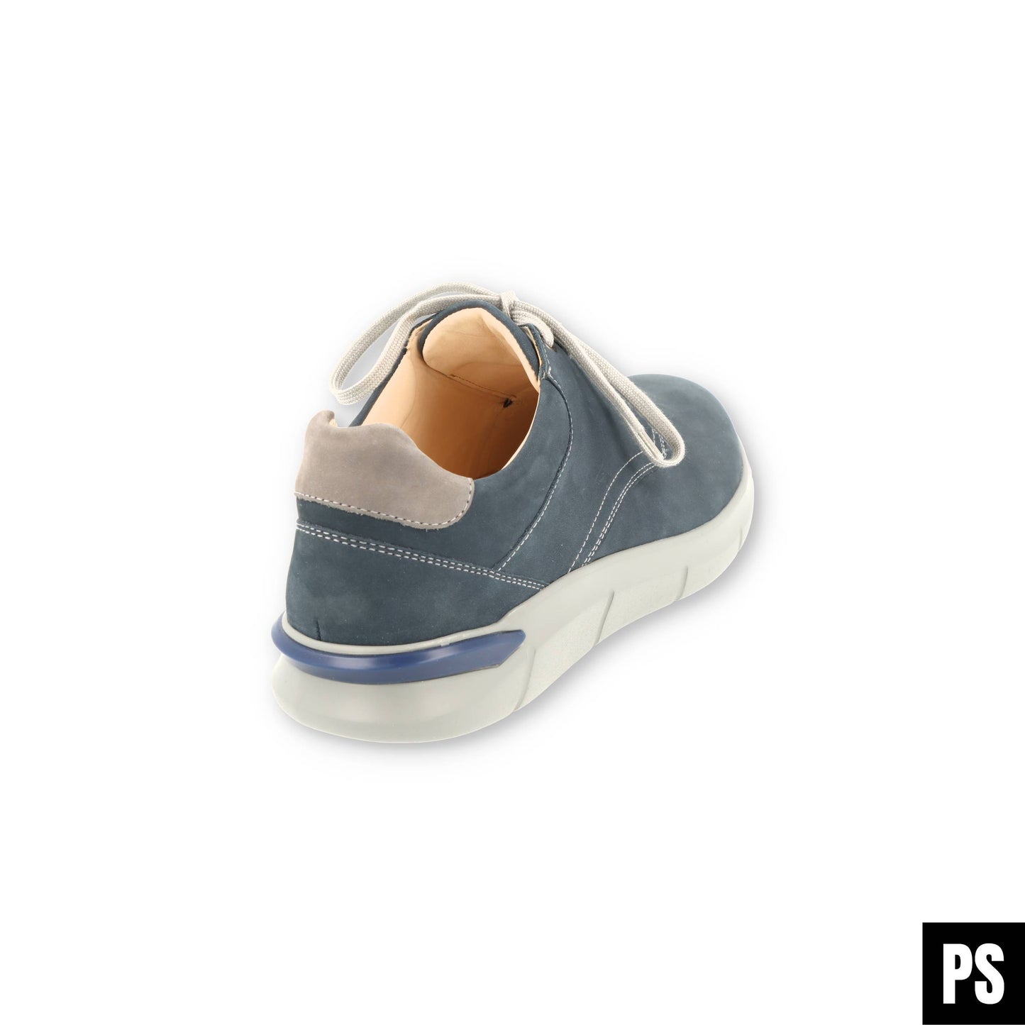 Ganter Georg blau Nubuk Herrenschuh Leichtlauf Sohle