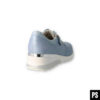 Waldläufer H-Clara Memphis Minileo-Stretch Bronx Sky Damen Sneaker