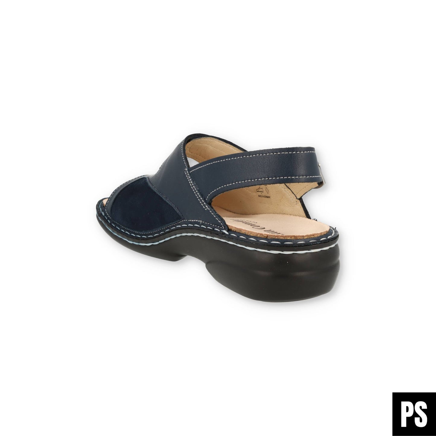 Finn Comfort Isera Stretch Blue Damen Sandalette