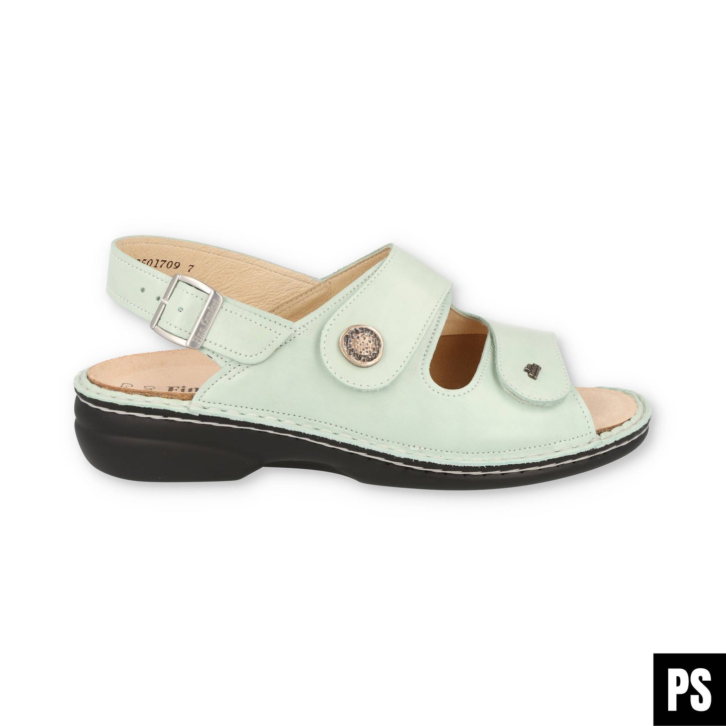 Finn Comfort Isera Stretch Mint Icegreen Damen Sandalette