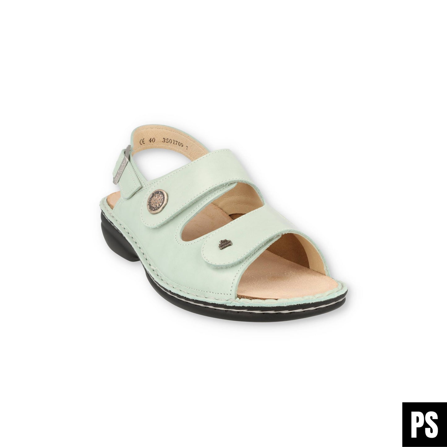 Finn Comfort Isera Stretch Mint Icegreen Damen Sandalette