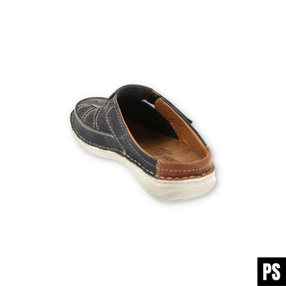 Josef Seibel Anvers 76 Indigo Kombi Herrenschuhe Pantolette