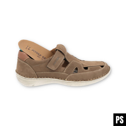 Josef Seibel Anvers 81 grau Herrenschuh Klett Weite K